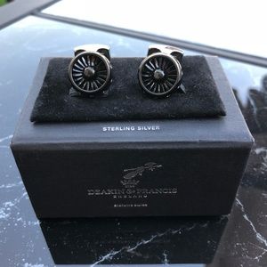 Deakin & Francis Sterling Silver Cuff Links
